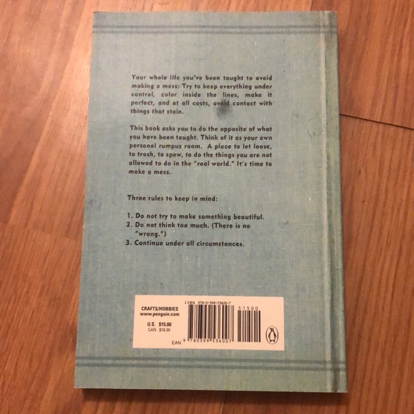 Keri Smith “Mess: The Manual of Accidents and Mistakes” Adventure Junk Journal - Picture 2 of 7